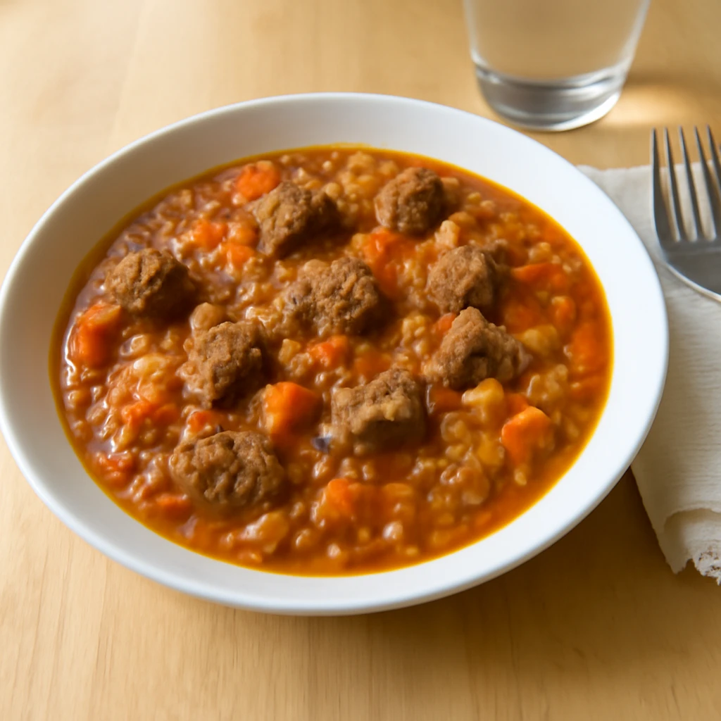 Beef and Rice Stew